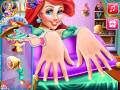 Juego Spa de Uñas de la Princesa Sirena en línea