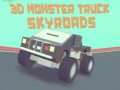 Juego 3D Monster Truck Skyroads en línea