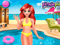 Juego Tiempo de Piscina de la Princesa Sirena en línea