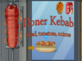 Juego Ensalada de kebab döner, tomates, cebollas en línea