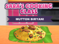 Juego La clase de cocina de Sara: Biryani de cordero en línea