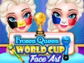 Juego Copa del Mundo de la Reina Congelada: Arte Facial en línea