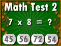 Juego Prueba de Matemáticas 2 en línea