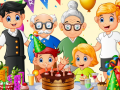 Juego Feliz Cumpleaños en Familia en línea