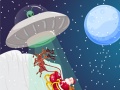 Juego Guerra Alienígena de Santa Claus en Navidad en línea