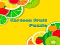 Juego Puzzle de Frutas de Dibujos Animados en línea