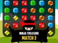 Juego Ninja Tesoro Match 3 en línea