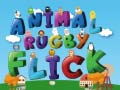 Juego Animales Rugby Flick en línea