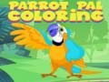 Juego Coloreando con el Loro en línea