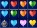 Juego Globos del Corazón: Colapso de Bloques en línea