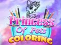 Juego Princesa de mascotas: colorear en línea