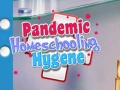 Juego Higiene de la educación en casa durante la pandemia en línea