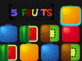 Juego 5 Frutas en línea