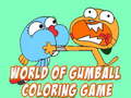 Juego Juego de Colorear de El Mundo de Gumball en línea