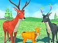 Juego Simulador de Ciervo: Familia Animal en línea