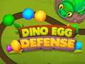 Juego Defensa de Huevos de Dinosaurio en línea