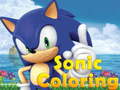 Juego Colorear a Sonic en línea