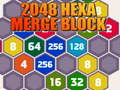 Juego 2048 Hexagonal Fusión de Bloques en línea