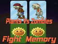 Juego Plants vs Zombies Lucha Memoria en línea