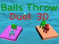 Juego Duelo de lanzamiento de bolas 3D en línea