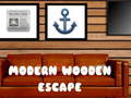 Juego Escape de la Casa de Madera Moderna en línea