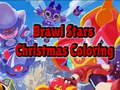 Juego Coloración Navideña Brawl Stars en línea