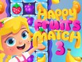 Juego Frutas Felices Match3 en línea