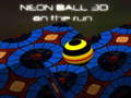 Juego Bola Neon 3D en Carrera en línea