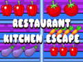 Juego Escape de la cocina del restaurante en línea