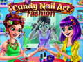 Juego Salón de moda de arte de uñas de caramelos en línea