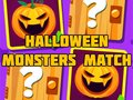 Juego Halloween Monsters Match en línea