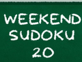 Juego Sudoku de Fin de Semana 20 en línea