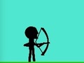 Juego Arquero Stickman 2D en línea