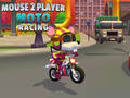 Juego Ratón 2 Jugadores Carreras de Moto en línea