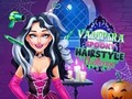 Juego Vampira Desafío de Peinados Espeluznantes en línea