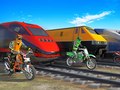 Juego Bicicleta contra Tren en línea