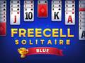 Juego Solitario Freecell Azul en línea