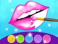 Juego Juego de Colorear Labios Brillantes en línea