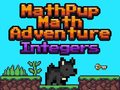 Juego Aventura Matemática de MathPup: Números Enteros en línea