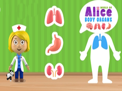 Juego Mundo de los órganos del cuerpo de Alicia en línea