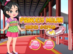 Juego Diseño de zapatos de la princesa Mulan en línea