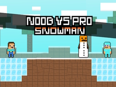 Juego Noob vs Pro Muñeco de Nieve en línea