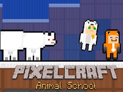 Juego Escuela de Animales PixelCraft en línea