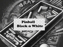 Juego Pinball Negro y Blanco en línea