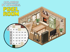 Juego Colorear por Números: Habitaciones Pixeladas en línea