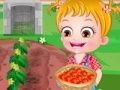 Juego Bebé Hazel: Cultivo de Tomates en línea