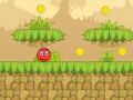Juego Bola rebotante roja 5 en línea