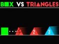Juego Caja contra Triángulos en línea