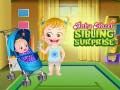 Juego Bebé Hazel: Sorpresa para el Hermano en línea