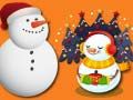 Juego Muñeco de nieve gravitatorio Navidad en línea